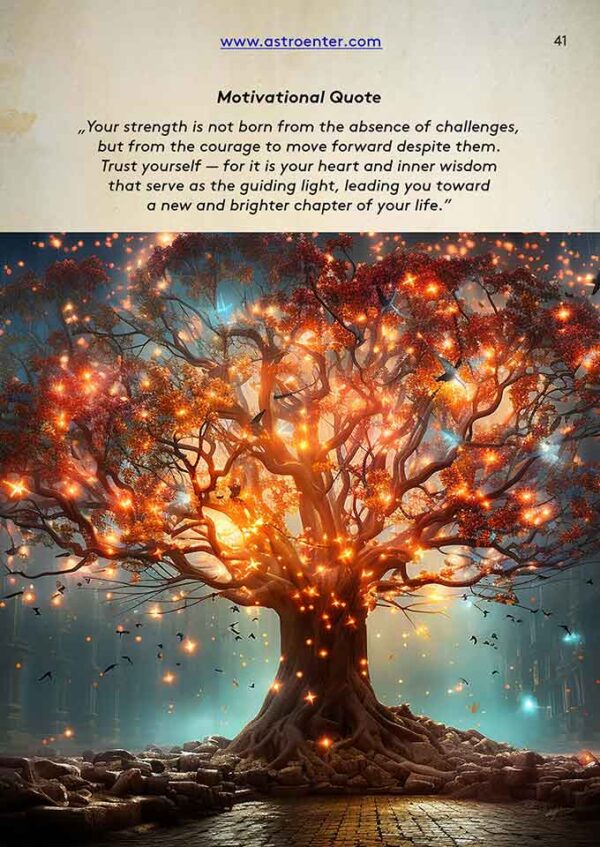 Birth Chart Reading Motivational Quote