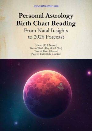 Personal Astrology Birth Chart Reading