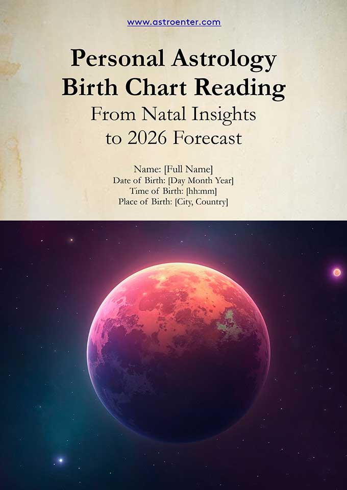 Personal Astrology Birth Chart Reading
