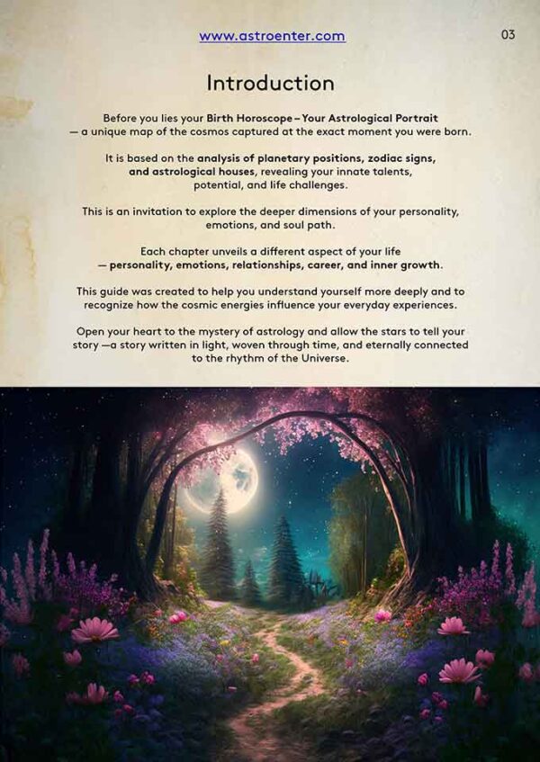 Personal Astrology Birth Chart Reading - From Natal Insights to 2026 Forecast