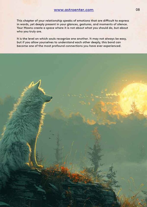 Synastry Astrology Reading example