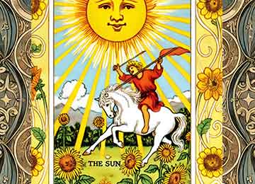 Tarot free reading - The Sun (XIX)