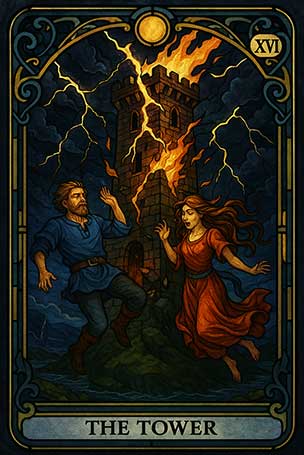 Free Love Tarot Reading – The Tower (XVI)
