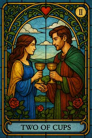 Free Love Tarot Reading – Two of Cups