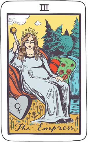 The Empress tarot card (III) – your answer is: Yes