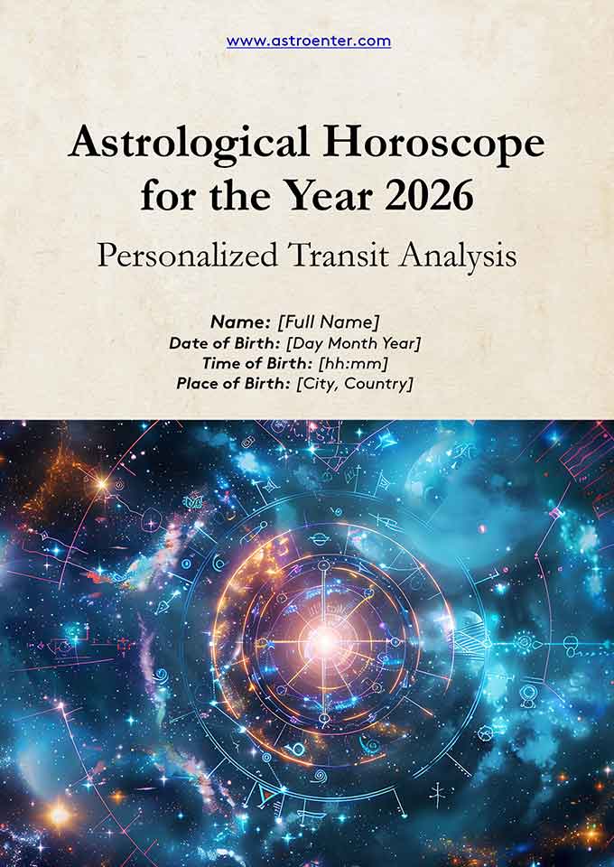 Astrological Horoscope for the Year 2026 – Personalized Transit Analysis