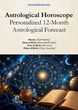 Personalized 12-Month Astrological Forecast