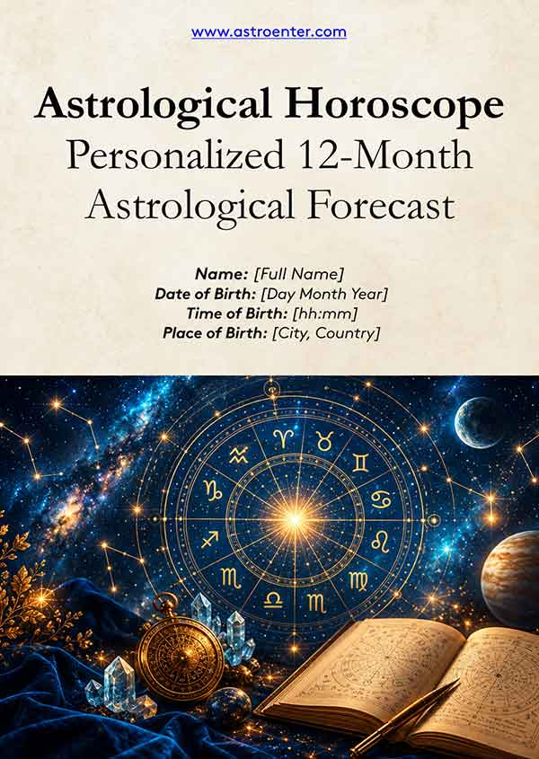 Astrological-Horoscope-2027 Personalized 12-Month Astrological Forecast