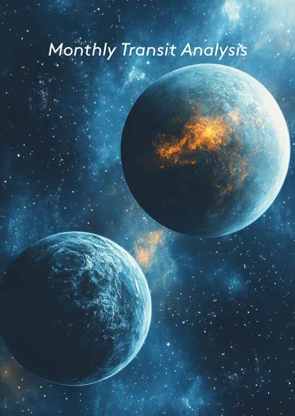 Astrological Horoscope for the Year Monthly Transit Analysis