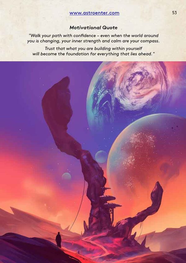 Astrological Horoscope for the Year Motivational Quote