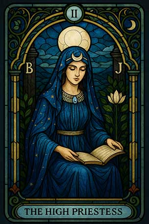 Free Daily Tarot reading online – The High Priestess (II)