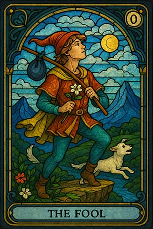 Your Birthday Tarot Card - The Fool