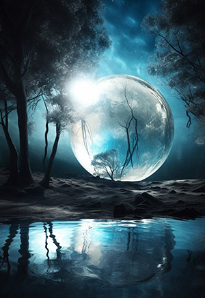 Moon in the 12th House in the Natal Chart