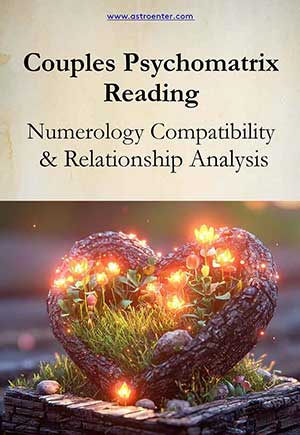 Couples Psychomatrix Reading – Numerology Compatibility & Relationship Analysis