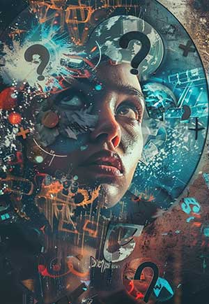 The Meaning of the Diagonals in the Pythagorean Square