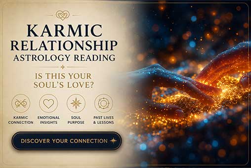 Karmic Relationship Astrology Reading – Is This Your Soul’s Love?