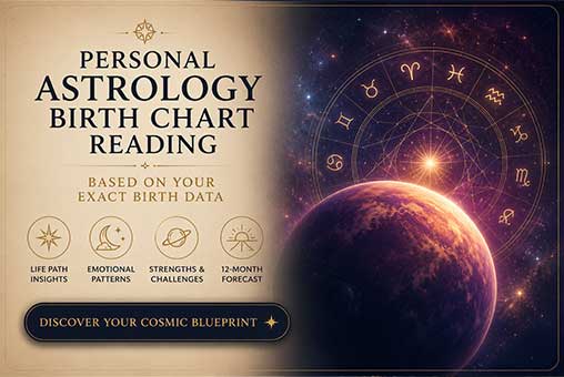 Personal Astrology Birth Chart Reading
