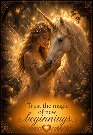 Your Angel's Message: Trust the Magic of New Beginnings