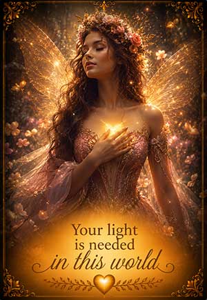 Your Angel's Message: Your light is needed in this world