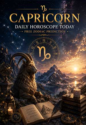 Capricorn Daily Horoscope Today – Free Zodiac Prediction
