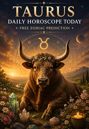 Taurus Daily Horoscope Today – Free Zodiac Prediction