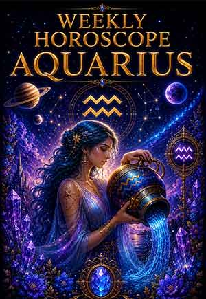 Aquarius Weekly Horoscope – Love Career Money & Health