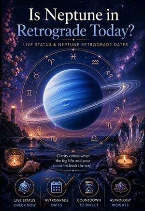 Is Neptune in Retrograde Today? Live Status & Neptune Retrograde