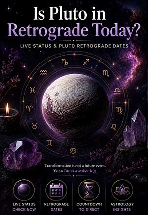Is Pluto in Retrograde Today? Live Status & Pluto Retrograde Dates
